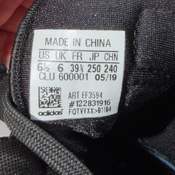 adidas Harden B/E 3 Boys Size 6.5 Black Red Blue Basketball Shoes Sneakers EUC - Picture 11 of 15